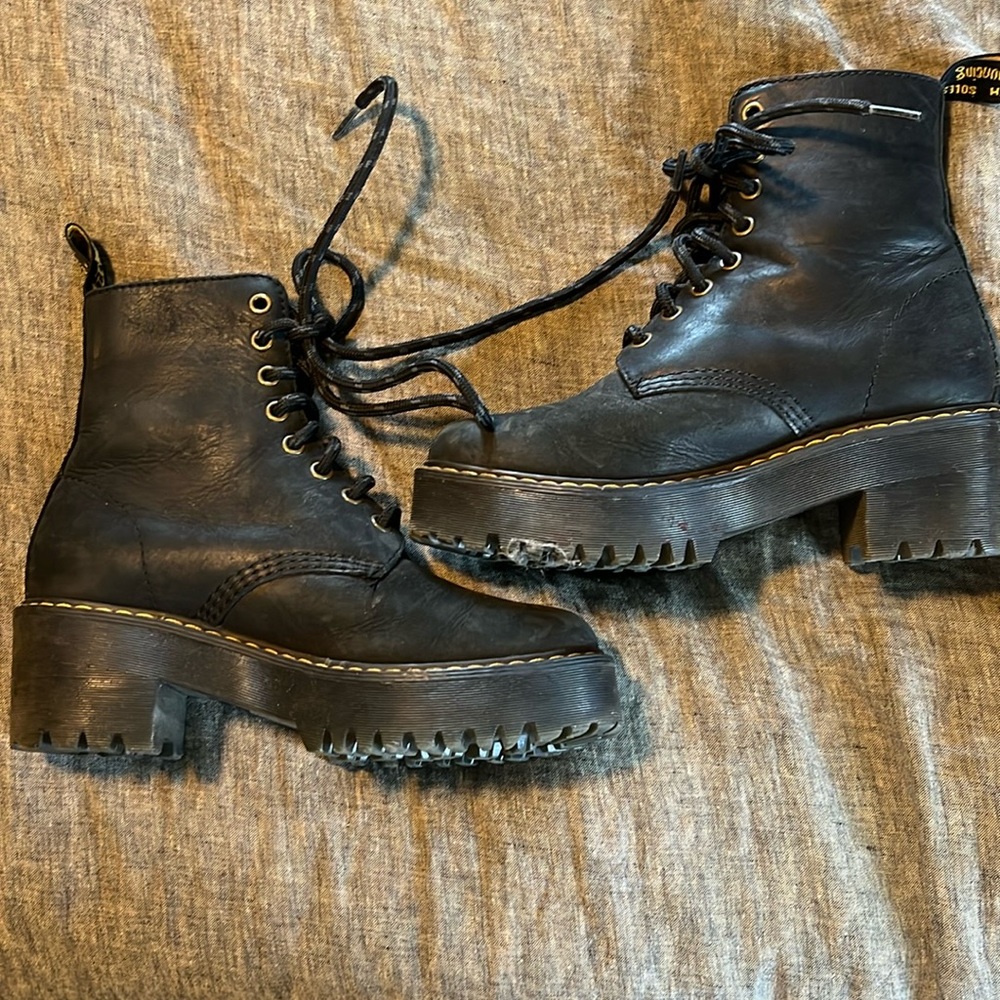 Doc Marten heeled boot